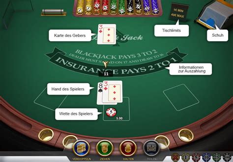 blackjack regeln karten